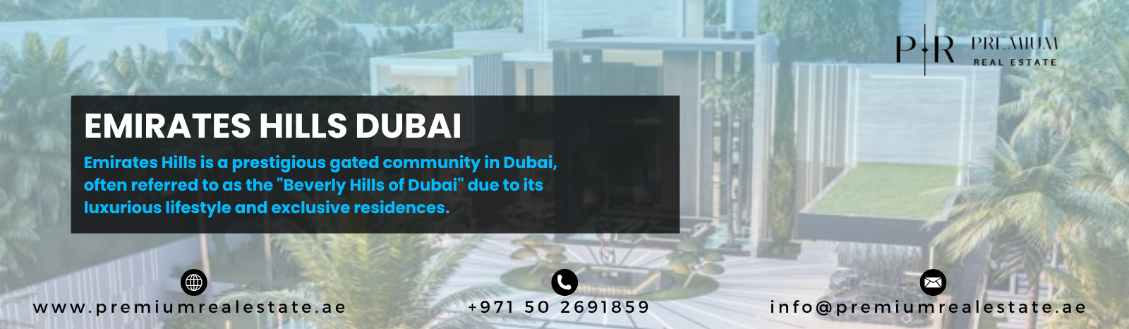 Where is Emirates Hills Dubai