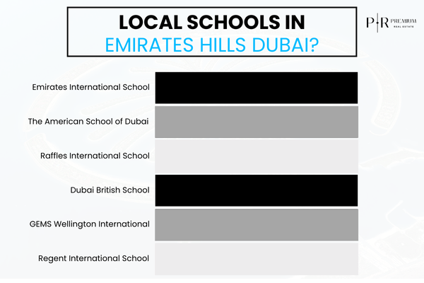 schools in Emirates hills